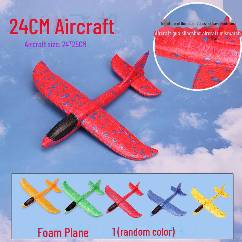 Foam Ejection Aircraft Gun: New Outdoor Gliding Combat Toy