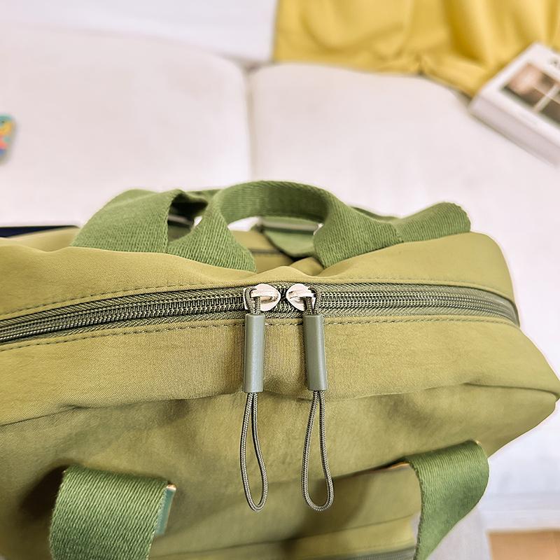 Rucsac Culoare Solidă Geantă Multifuncțională pentru Femei Geantă de Mână cu Capacitate Mare pentru Studenți Geantă de Umăr