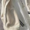 Men's Korean Style Hooded Jacket: Autumn/Winter Loose-Fit, Pocket Label Design, Trendy Button Cardigan Sweatshirt.