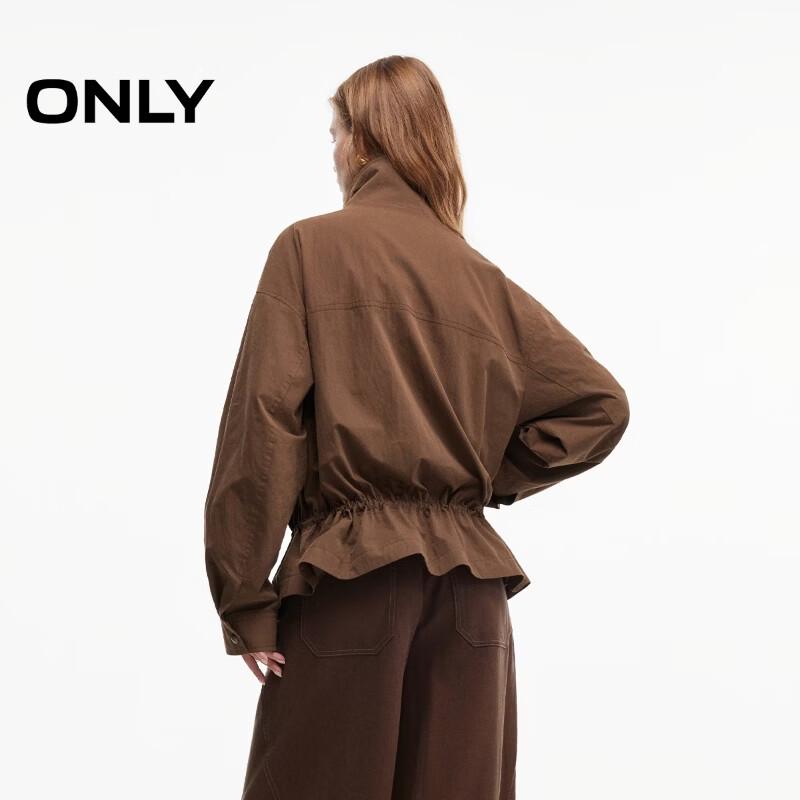 ONLY 2026 Autumn Stand-Up Collar Cropped Jacket