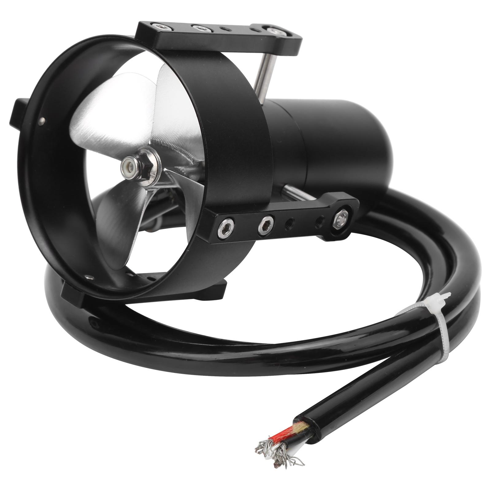 

24V Propeller Waterproof Sealed Brushless Motor Underwater Thruster 4KG Push for RC ShipCCW