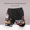 Men's Wukong Panda Double-Layer Swim Trunks & Sets