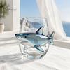 Novedad Vaso de Agua y Jugo con Base de Pulpo, Copa de Vino sin Tallo, Impresión 3D de Animal Marino, Cristalería con Temática Oceánica para Bar, Cristal de Borosilicato, para Cócteles
