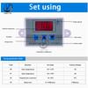 XH-W3001 XH-W3002 Digital Control Temperature Microcomputer Thermostat Switch Thermometer Thermoregulator Switch 12/24/220V