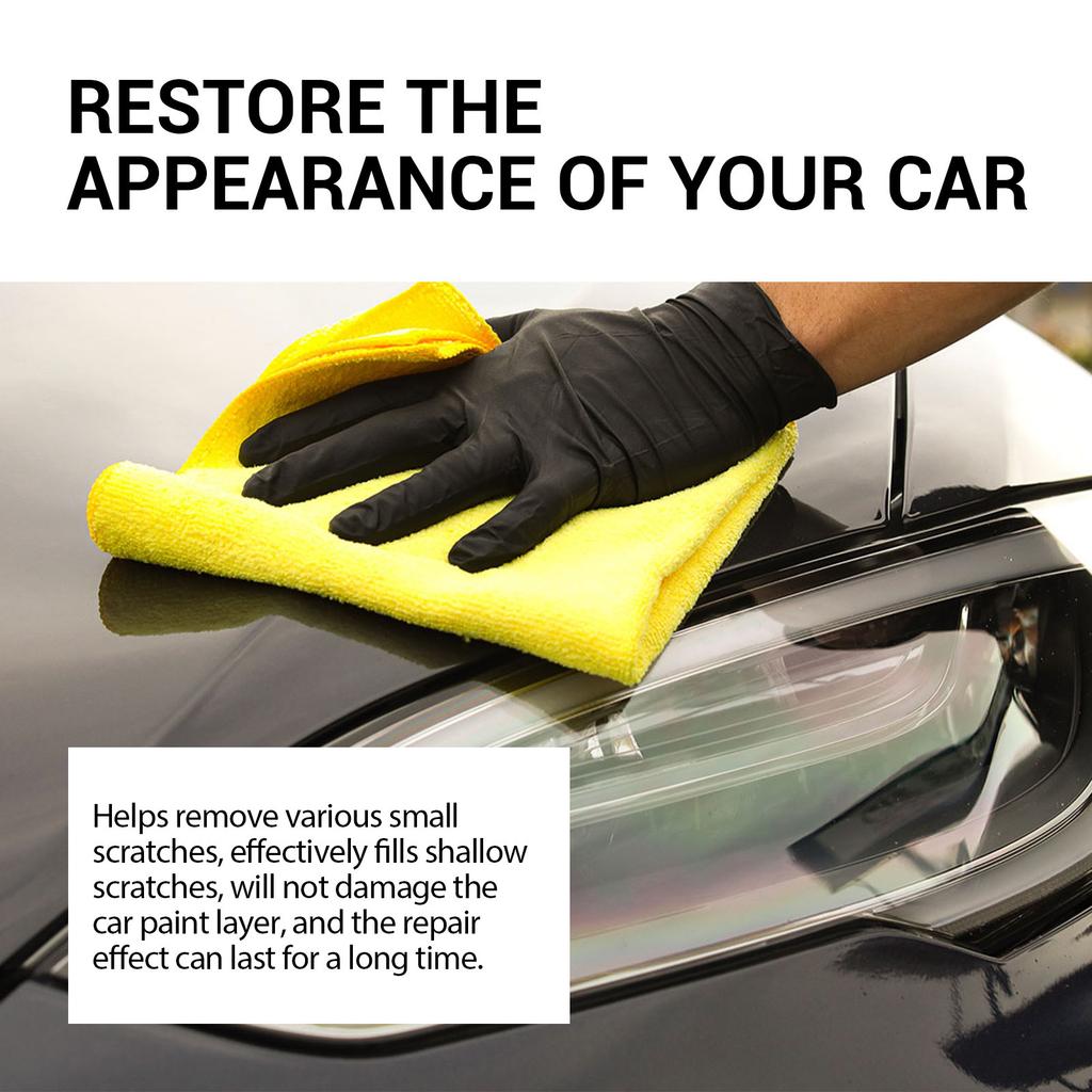 Homonth Scratch Cream Car Repair Care Paint Maintenance Refurbishment Cleaning Brightening Car Scratch Care Cream Less