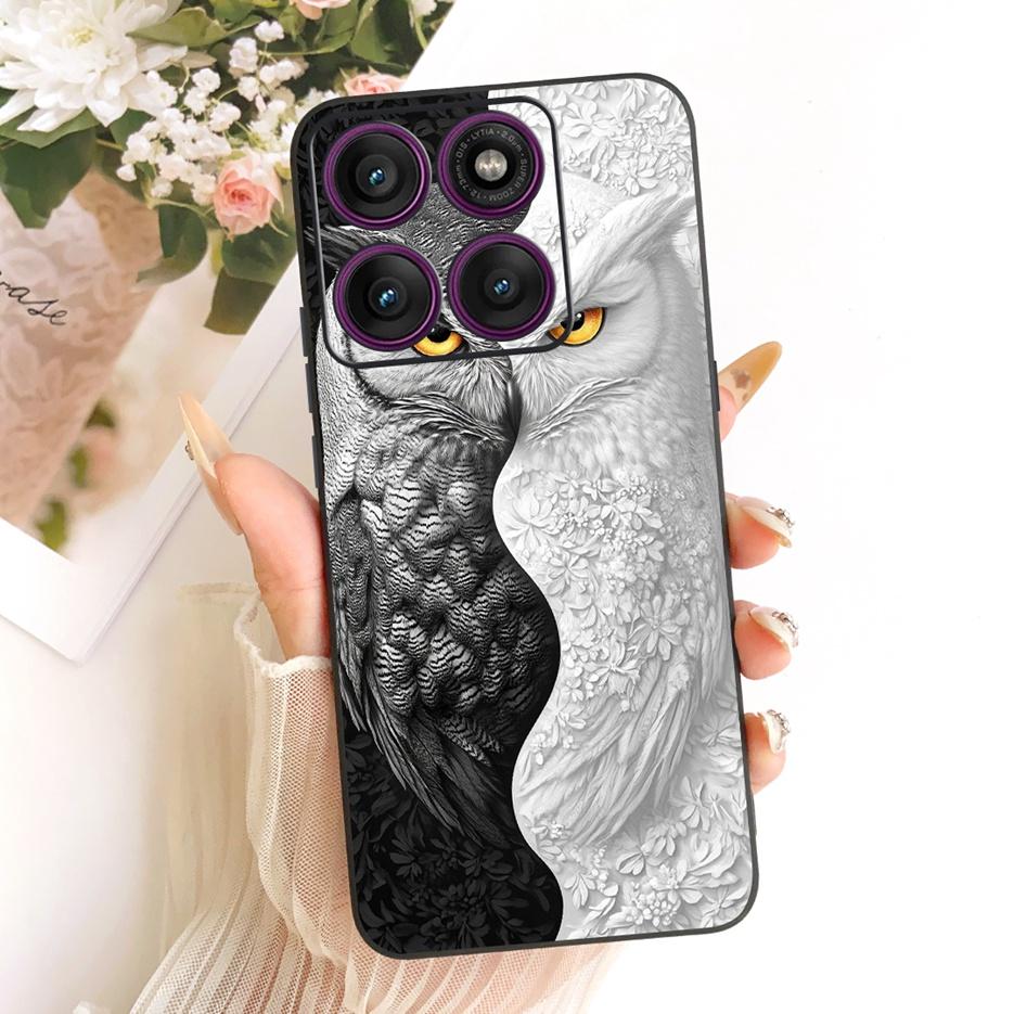 For Motorola Edge 60 Fusion Case Edge60 S Luxury Candy Painted Cover Soft Silicone Case For Motorola Edge 60 Pro Edge60 5G Shell