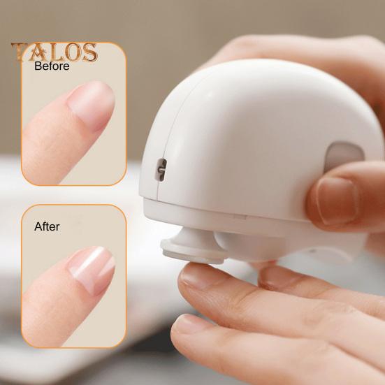 Elektrischer Nagelknipser für Senioren, 3-in-1-Nageltrimmer mit automatischem Polieren, elektrischer Nageltrimmer für Erwachsene, ältere Kinder, tragbarer elektrischer Nagel