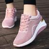 Autumn Thick Sole Sneakers Fashion Flat Sneakers Women Heightening Breathable Vulcanized Shoes Running Shoes Zapatillas Female