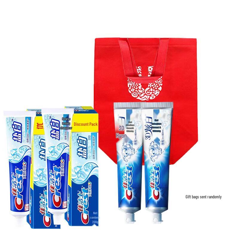 Crest Dual Action Whitening & Anti-Cavity Mint Toothpaste