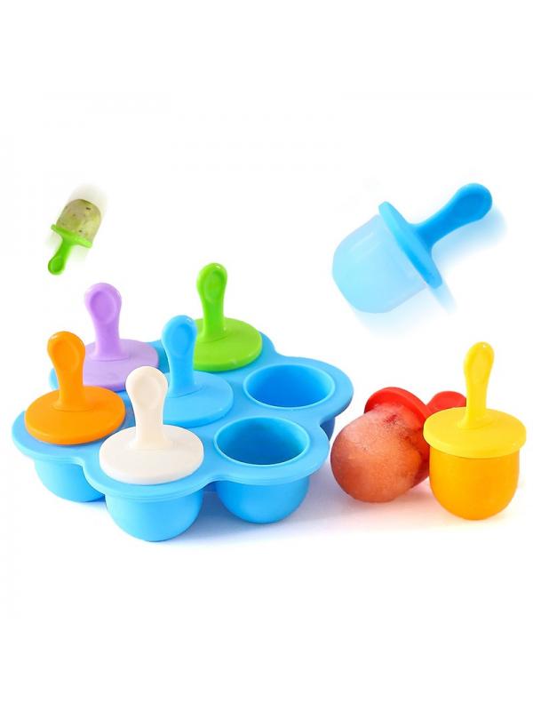 

Silicone Baby Ice Cream Popsicle Molds Dessert Maker