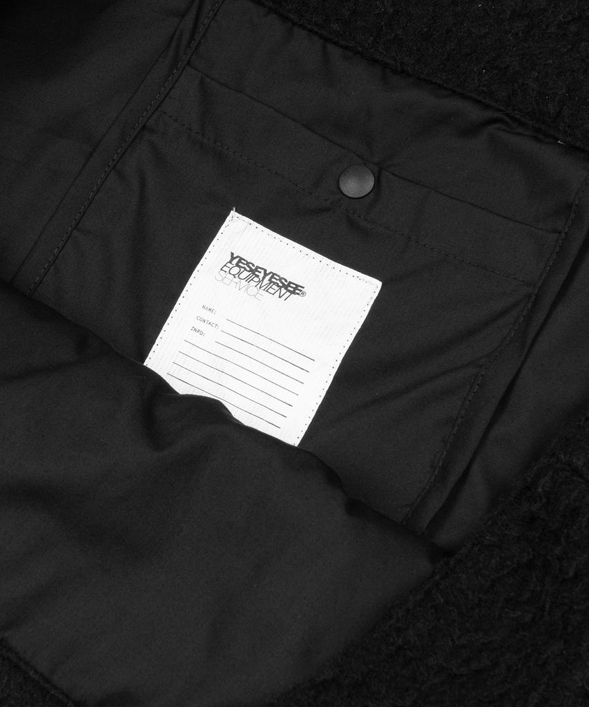 Yeseyesee Y.E.S Sign Logo Tote Bag Black