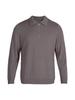 2025 Men's Seamless Long Sleeve Wool Sweater - Solid Color Knitwear for Business Casual