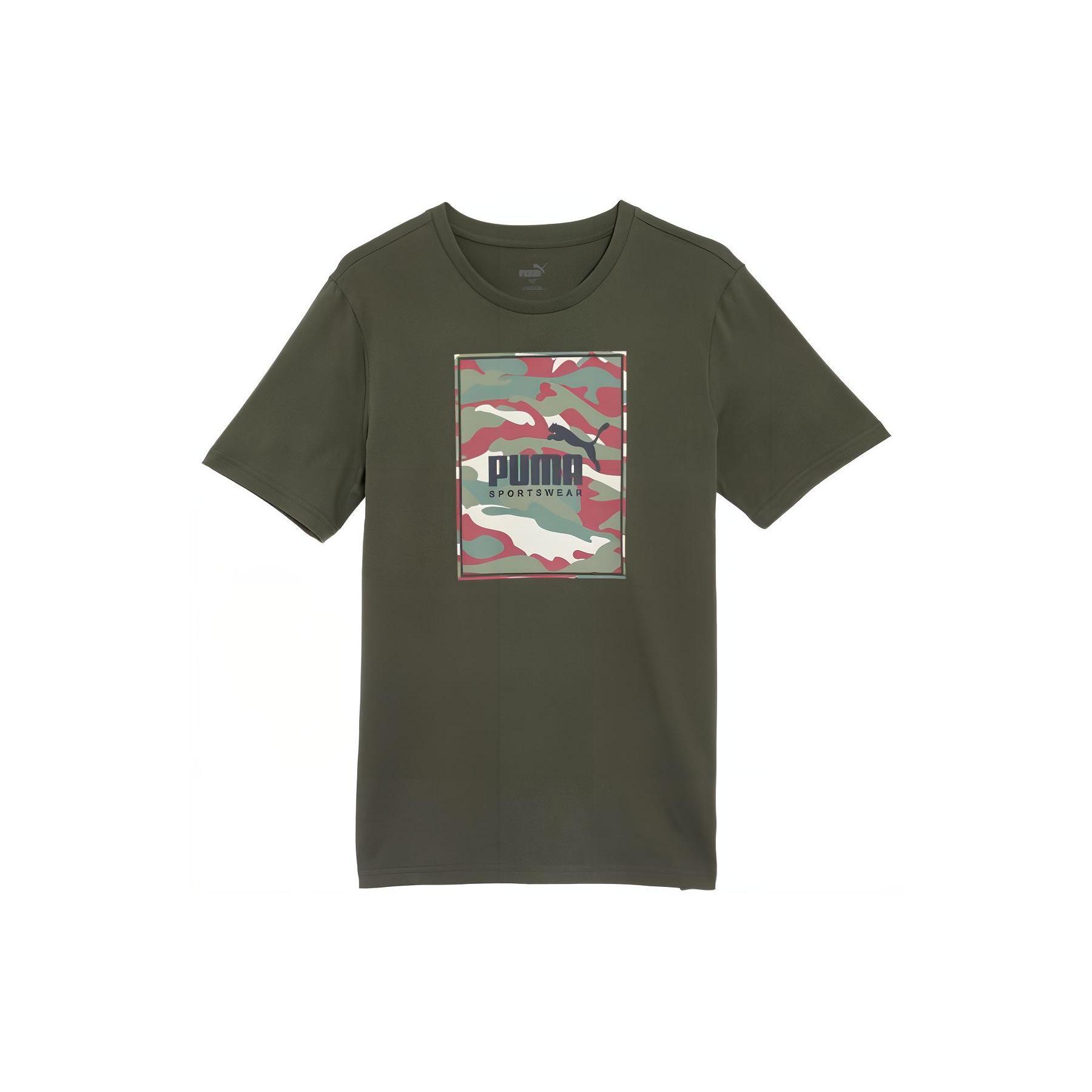 

New PUMA BOX LOGO T Shirts Men s Jasper 683438-70 M