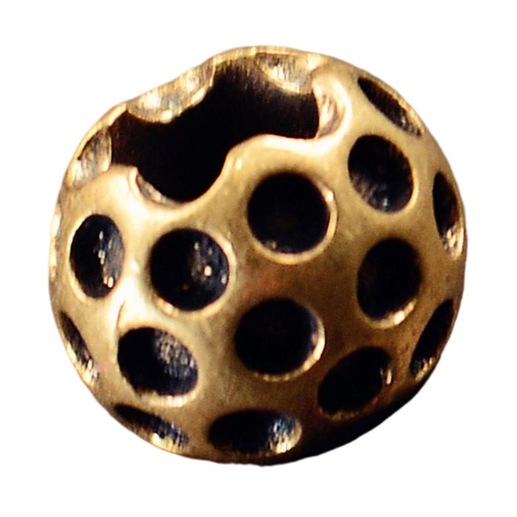 Ciondolo con estremità del cordino a foro grande Forniture per la creazione di gioielli Perline distanziatrici in rame Per Artigianato fai-da-te e Accessori