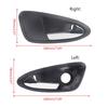 Left or Right Plastic Car Interior Inside Door Handle Knob for SeatIbiza 6J1837113A 6J1837114A Anti-scratch
