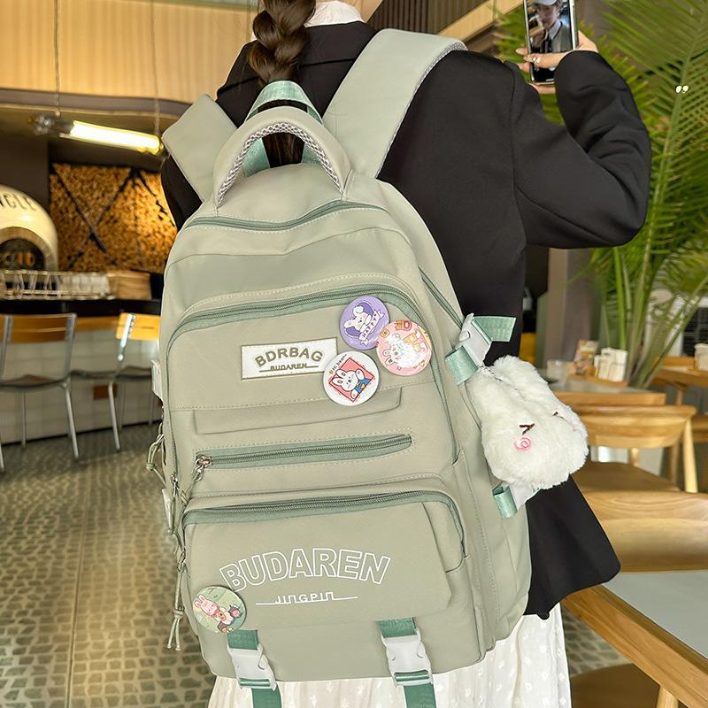 Children's Schoolbags Elementary Schoolbags Female College Students Junior High School Students Male Backpacks