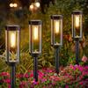 Solar Powered Hallway Lights 1/2/4 PCS LED Waterproof Suitable for Courtyard Landscapes Garden Walkways Lawn Paths