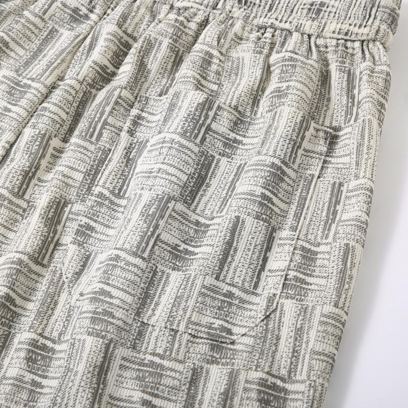 Nadměrná velikost 4XL-10XL Módní Oversize Kalhoty pro Muže Oblečení Ležérní Pružný Pas Dlouhé Kalhoty