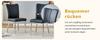 2 Black Modern Dining Chairs, 89 Cm High, PU, Silver-Colored Metal Legs, Available In Multiple Colors, Suitable for Office, Restaurant, Etc.