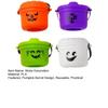 Halloween Pumpkin Bucket Straw Topper Drinking Straw Cap for 30oz
