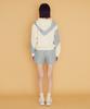 MAYOL Color Block Lounge Shorts_Dusty Blue