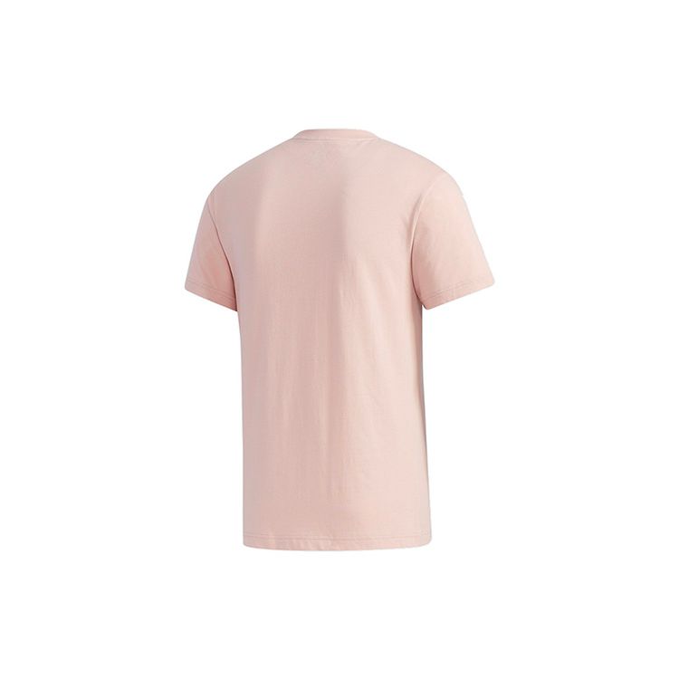 Adidas Neo Essential Short Sleeve Sports Tee Men Tops Vibrant-Pink GP5732