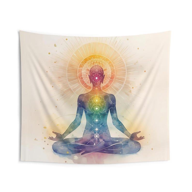 meditation tapestry 75x100 чёрный