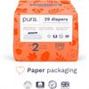 Pura Hypoallergenic Diapers Size 2 713 Lbs Totally Chlorine Free Wetn Indicator Suitable for Sensitive Skin Soft Organic Cotton