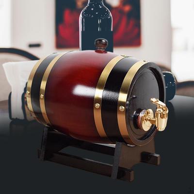Distributeur de Tonneau à Bière Chêne Vin Porto Fût Bois Vieillissement pour Spiritueux Boisson