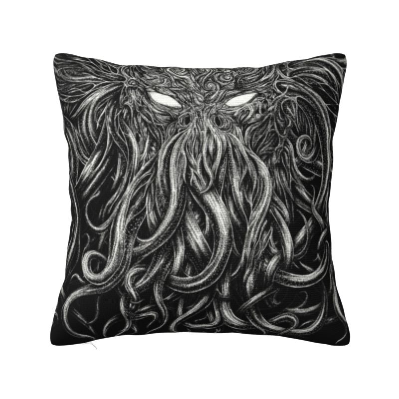 Custom Cthulhu Nordic Cool HP Lovecraft Cushion Cover Polyester The Old God of Rlyeh Pillow Case Home Decor
