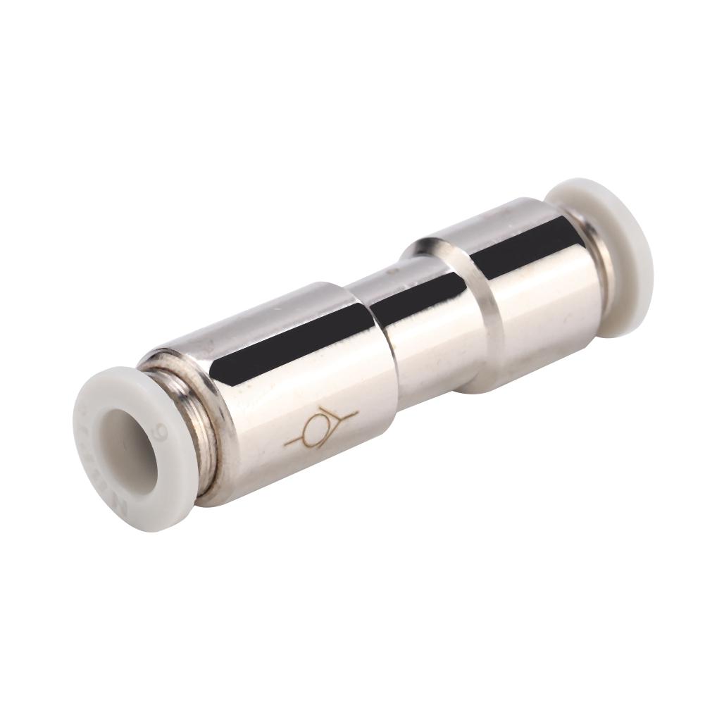 Air Tight Quick Connect Check Valve Water Reverse Air Pipe Connector for CO2 Atomizer