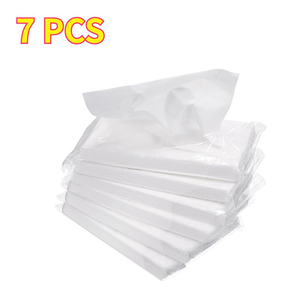 4/7/14 Packungen Auto-Taschentuch-Nachfüllpackungen – 50 Blatt/Packung Weiche Reise-Gesichtstücher für Handtasche & Auto, Kompakte Einweg-Packung Papiertuch