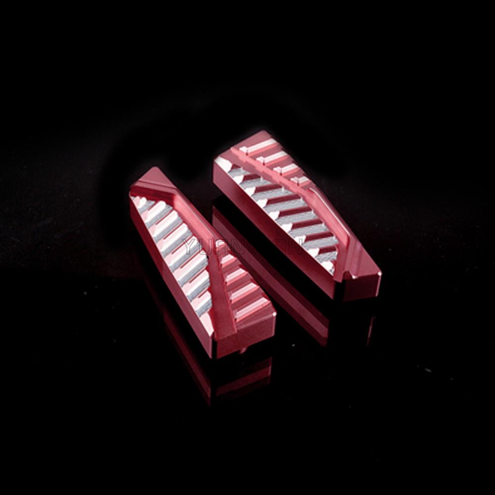 

Подставки для ног заднего пассажира с ЧПУ для мотоцикла, подставки для ног для CFMOTO 650NK 650 NK 150NK 150 NK 250SR/400/250/MT/TR NK250SR NK400 розовый