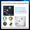 Glow In The Dark Cartoon Football Stickers Creative Glowing Football Stickers  Soccer Fan