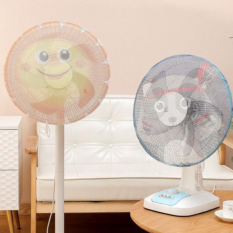 16-18 calowy Pokrowiec na wentylator elektryczny Pokrowiec ochronny na wentylator Siatkowy pokrowiec na wentylator dla niemowląt i dzieci Ochraniacz przed przytrzaśnięciem palców Ochraniacze na palce dla dzieci