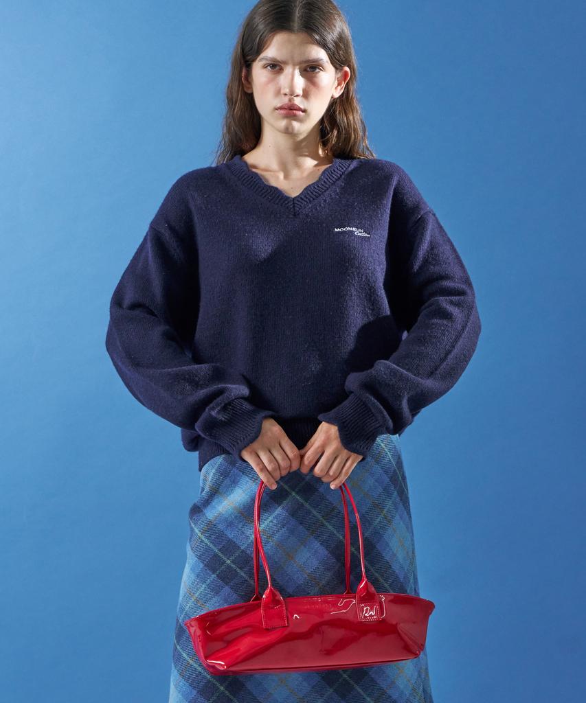 Moonsun M.C Baguette Bag / Red