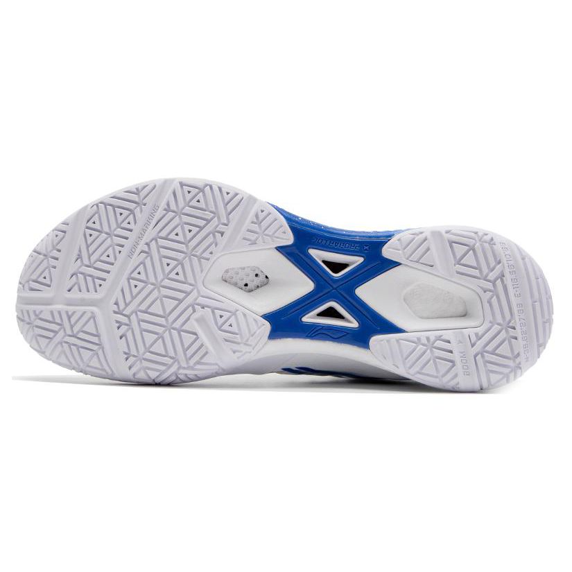 Li Ning Shadow Pro Αντιολισθητικά Ανθεκτικά στη Φθορά Παπούτσια Μπάντμιντον Χαμηλού Προφίλ Unisex Παπούτσια Στάνταρ-Λευκό Φθορίζον-Ροζ Μωβ AYAT013-1