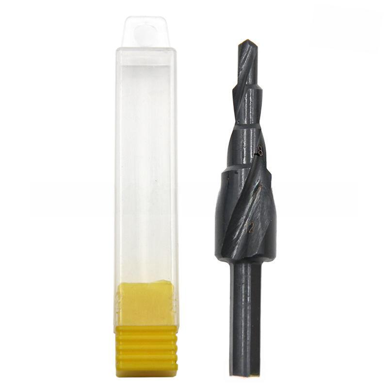 

Набор из 3-х ступенчатых сверл с титановым покрытием для спиральных канавок и треугольной ручкой 4-12mm plastic tube