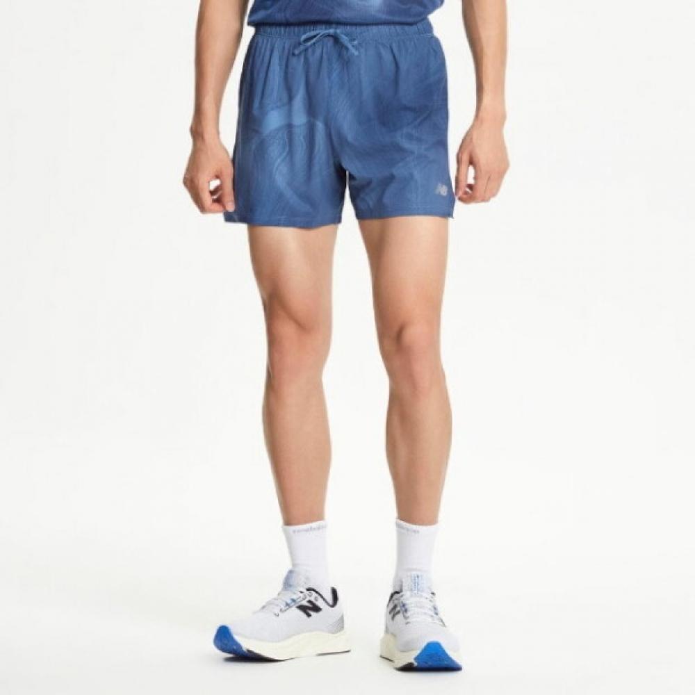 

New Balance Shorts Lqj Nbnve4p051 50 Men Rc 4 Part Print Shorts St 90