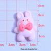 Cartoon Rabbit & Duck Resin Accessories - Shoe Buckles & Hair Clips
