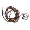 Plug and Play 4 Strands Woven Earphone Cable for SE535 UE900 for TINHIFI T2 for WESTONE ES10