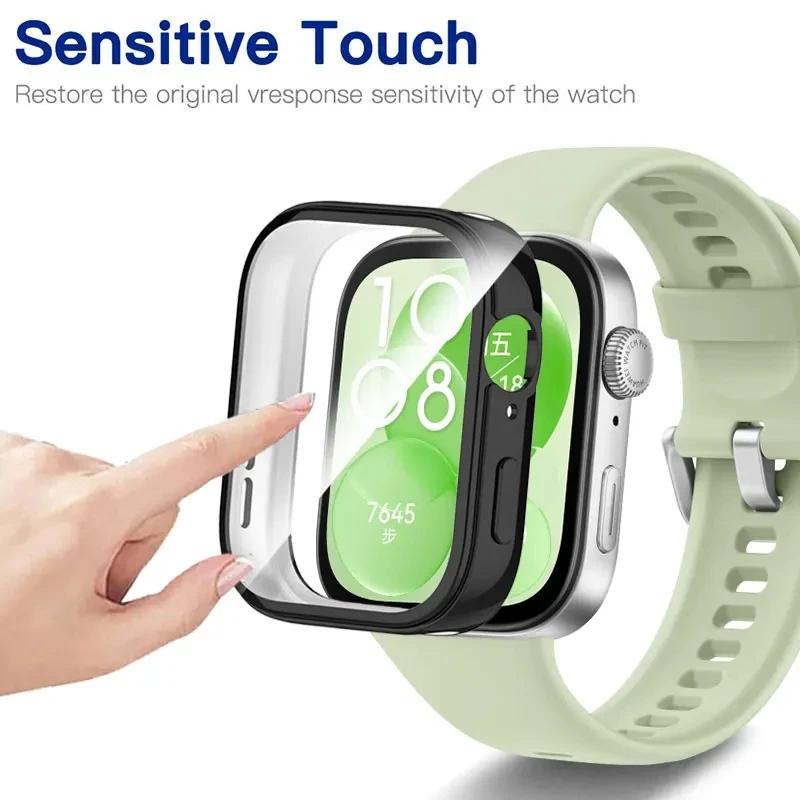 TPU Protective Case For Huawei Watch Fit 5 5 Pro 4 4 Pro 3 Soft Bumper Cover Anti-Scratch Full Coverage Smart Watch Accessories