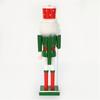 Nutcrackers Figurine with Candy Ribbon Scepter Unique Nutcrackers Decorative Figure with Candy Motifs for Office Homes