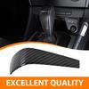 Exact-Fit Carbon Fiber Gear Shift Knob Trim Cover For BMW E90/E92 328I 06-12