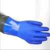 1Pair Long Waterproof Drain Cleaning Gloves Chemical Resistant Gloves PVC Reusable Heavy Duty Long Rubber Gloves