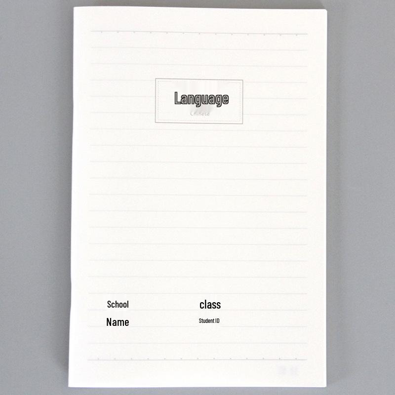 Wow Oh A5/B5 Spiral Bound Notebook - Lined & Grid, Thick Pages, Student Stationery