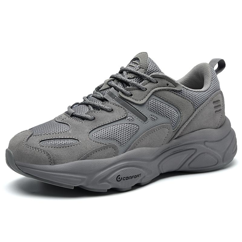 

Натуральная кожа Женская спортивная обувь на платформе Мужская сетчатая беговая обувь для бега на открытом воздухе Кроссовки для ходьбы Весенние дышащие кроссовки для мужчин 45