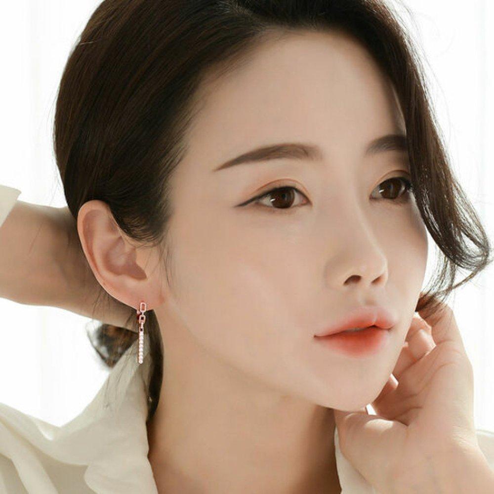 14K Gf Cony Gold Field Pin One-Touch Ring Gold Needle Earrings