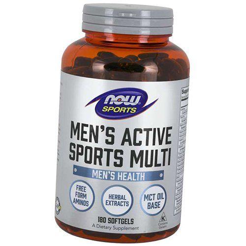 Vitamine für Männer, Active Sports Multi für Männer, Now Foods 90gelcaps (36128012)
