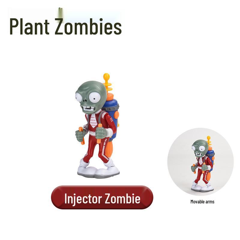 Plants vs. Zombies Toy Set: Machine Bug, Football Gun, Pea Pod, Carnivorous Plant Models